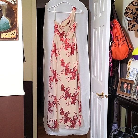 Southern Fried Chics Red Sequin Gown - Picture 2 of 4